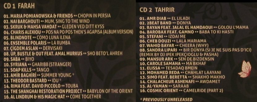 V.A.Oriental Garden Vol.8: Maria Pomianowska..Cosmic Orient, Lola's World (CLS0002352), , 2011 Typ: 2CD Best.-Nr.: 80746 Preis: 10,00 Euro