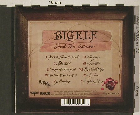 Big Elf: Cheat the Gallows, Digi, Custard/Powerage (PAGE008cd), , 2009 Typ: CD Best.-Nr.: 80869 Preis: 7,50 Euro
