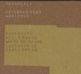 Broadcast: Extended Play,EP,4Tr., Warp(WAP129cd), UK, 2000 - CD5inch - 80983 - 5,00 Euro