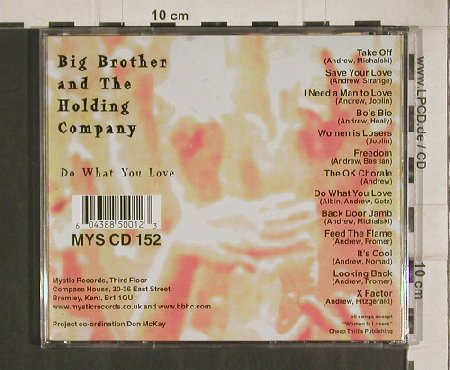 Big Brother & Holding Company: Do what you Love, bbhc.com, A, 98 Typ: CD Best.-Nr.: 80992 Preis: 7,50 Euro