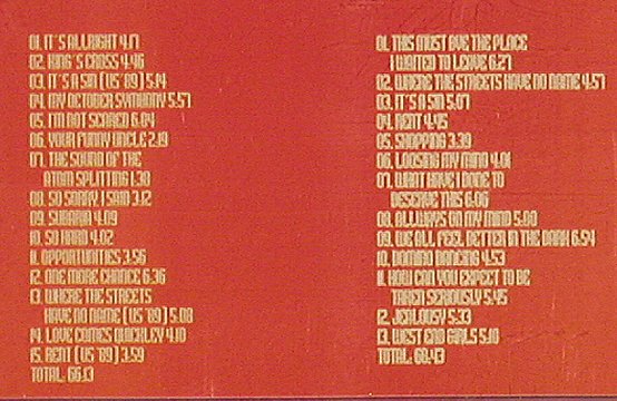 Pet Shop Boys: The Best of US Tour Live'89-91, HighQualityLim(HQL CD1114/15), ,  - 2CD - 81059 - 12,50 Euro