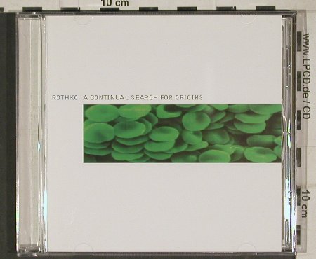 Rothko: A Continual Search for Orgins, Too Pure(), UK, 2002 - CD - 81078 - 7,50 Euro