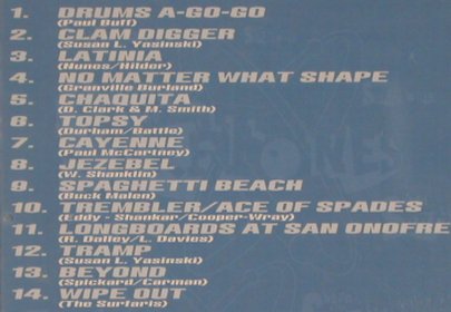 Susan & The Surftones: Bitchin', 14 Tr., Gee-Dee (270149), D, 1998 Typ: CD Best.-Nr.: 81086 Preis: 7,50 Euro