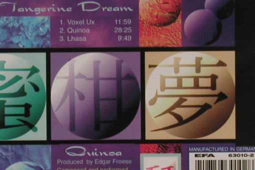 Tangerine Dream: Quinoa, TDI(010), , 1997 - CD - 81095 - 10,00 Euro
