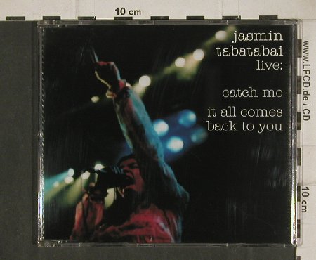 Tabatabai,Jasmin: Catch me, Live, Promo,3Tr., Chet(SAMPCM 12342 2), D, 2003 - CD5inch - 81109 - 5,00 Euro