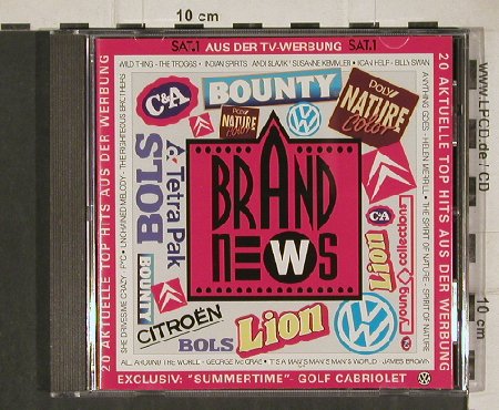 V.A.Brand News: Linda Hayes...Malcolm McLaren, Polystar (516 842-2), D, 1994 Typ: CD Best.-Nr.: 81136 Preis: 5,00 Euro