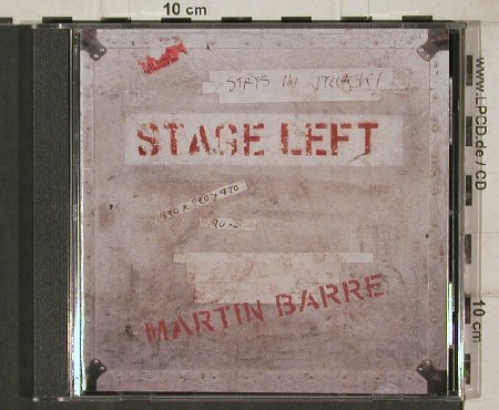 Barre,Martin: Stage Left (Jethro Tull), R&M(FN 2420-2), EU, 2004 - CD - 81173 - 10,00 Euro