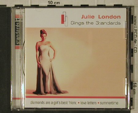 London,Julie: Sings the Standards, 22 Tr., EMI(5 32574-2), EU, 2001 - CD - 81619 - 5,00 Euro