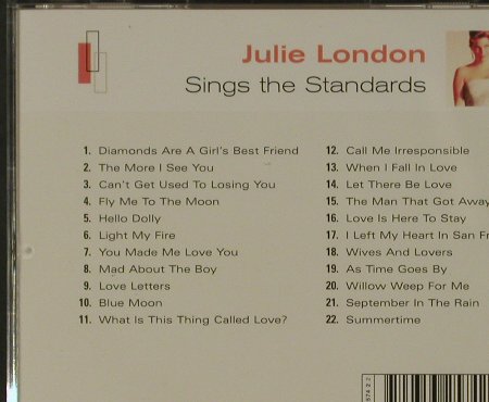 London,Julie: Sings the Standards, 22 Tr., EMI(5 32574-2), EU, 2001 - CD - 81619 - 5,00 Euro