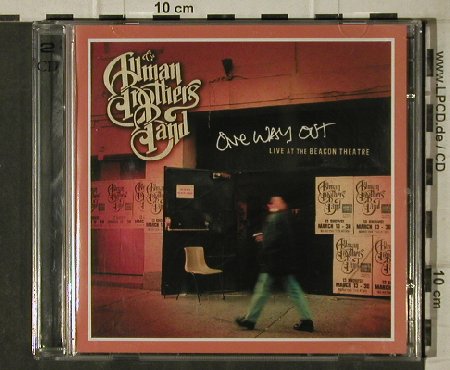 Allman Brothers Band: One Way Out/Live a.t.Beacon Theatre, Sanctuary,Promo(SANPR256), EU, 2003 - 2CD - 81673 - 10,00 Euro