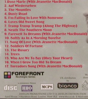Eddie,Nelson: Those were the days, Forefront (TWTDCD 6019), UK, 2001 Typ: CD Best.-Nr.: 81729 Preis: 4,00 Euro