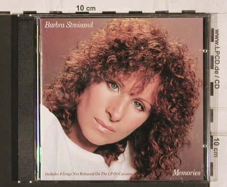 Streisand,Barbra: Memories, 14 Tr., Columbia (85418), A, 1981 Typ: CD Best.-Nr.: 81985 Preis: 6,00 Euro