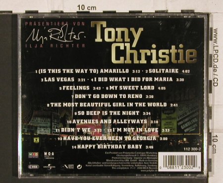 Christie,Tony: Is This the way to Amarillo, MCA(112 300-2), D, 00 - CD - 81991 - 5,00 Euro
