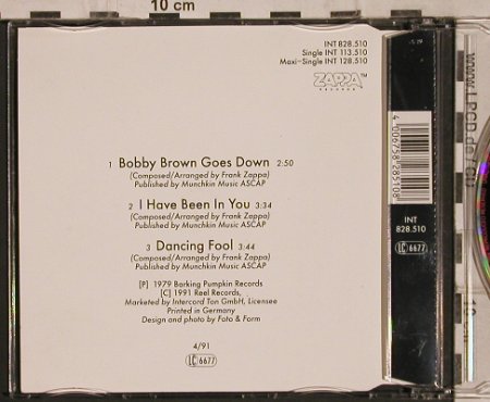 Zappa,Frank: Bobby Brown+2, Zappa(828.510), D, 1979 - CD5inch - 82034 - 7,50 Euro