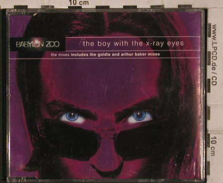 Babylon Zoo: The Boy With The X-Ray Eyes*4, EMI, NL, 1996 Typ: CD5" Best.-Nr.: 82035 Preis: 2,50 Euro