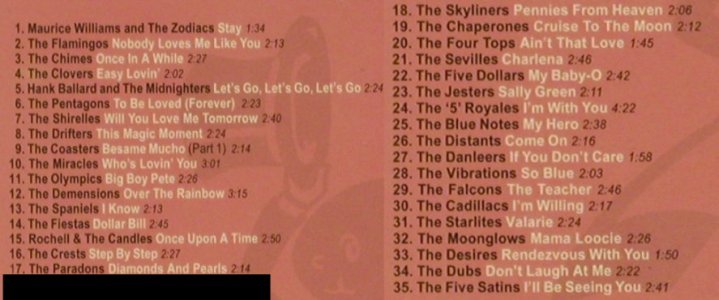 V.A.Street Corner Symphonies Vol.12: 1960-Doo Wop, Digi, FS-New, Bear Family(BCD 17290 AR), EEC, 2013 - CD - 82169 - 10,00 Euro