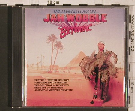 Jah Wobble: Betrayal (the Legend Lives on),15Tr, Virgin(CAROL 1669-2), US, 1990 - CD - 82187 - 15,00 Euro
