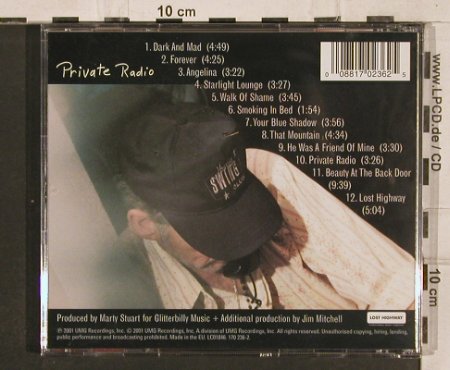 Thornton,Billy Bob: Private Radio, UMG(170 236-2), EU, 2001 - CD - 82191 - 5,00 Euro