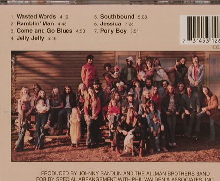 Allman Brothers Band: Brothers & Sisters, Capricorn (531 262-2), EU, 1973 Typ: CD Best.-Nr.: 82210 Preis: 10,00 Euro