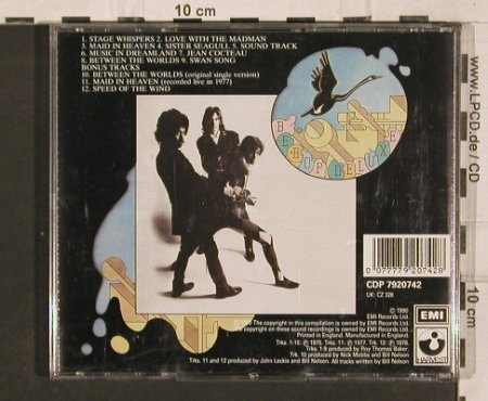 Be Bop Deluxe: Futurama(75), Harvest (CDP 7920742), UK, 1990 Typ: CD Best.-Nr.: 82213 Preis: 10,00 Euro