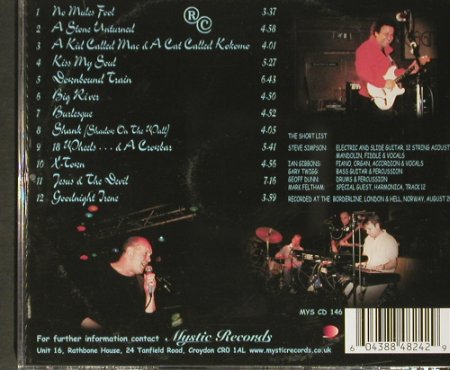 Chapman,Roger: Rollin' & Tumblin', Mystic (MYS CD 146), , 2000 Typ: CD Best.-Nr.: 82228 Preis: 5,00 Euro