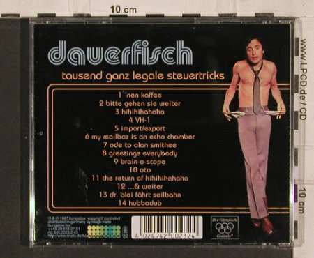 Dauerfisch: Tausend Ganz Legale Steuertricks, Bungalow (023), D, 1997 Typ: CD Best.-Nr.: 82243 Preis: 5,00 Euro