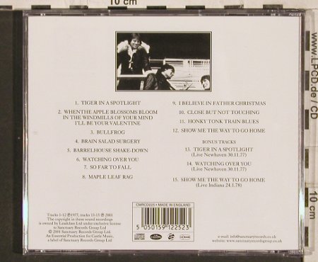 Emerson,Lake & Palmer: Works Vol.2 '77, 15 Tr., Atlantic, D, 2001 Typ: CD Best.-Nr.: 82244 Preis: 7,50 Euro