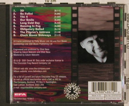 Fish: Fellini Days, Chocolate Frog Rec. (007), EU, 2001 Typ: CD Best.-Nr.: 82251 Preis: 7,50 Euro