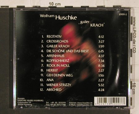 Huschke: Geiler Krach, sign., Huschke(1999-1), D, 1999 - CD - 82258 - 7,50 Euro