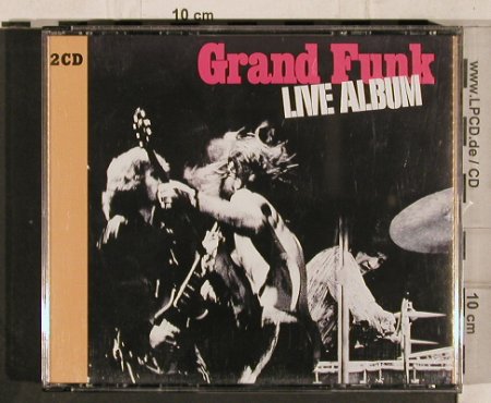 Grand Funk: Live Album (1970), Disky (MP 901781), EU, 2004 Typ: 2CD Best.-Nr.: 82264 Preis: 10,00 Euro