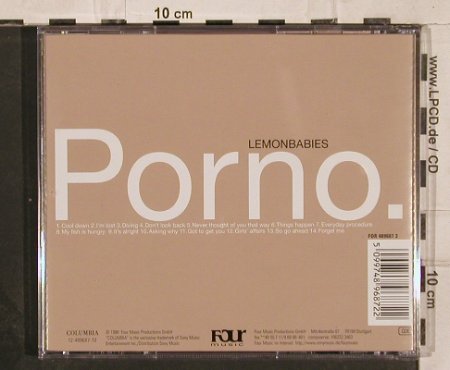 Lemonbabies: Porno, Columb.(), A, 1998 - CD - 82283 - 7,50 Euro