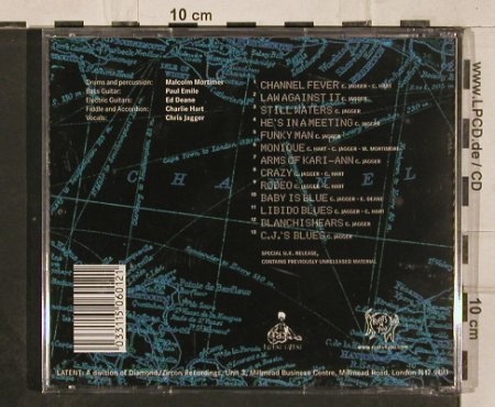 Jagger,Chris: Channel Fever, Latent, UK Typ: CD Best.-Nr.: 82286 Preis: 10,00 Euro