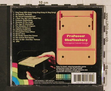 Momus: Ping Pong, Bungalow(031), D, 1997 - CD - 82292 - 7,50 Euro