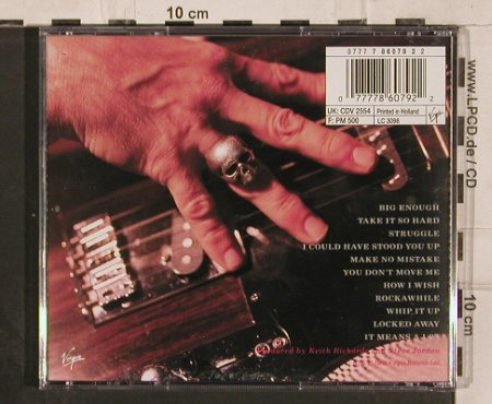 Richards,Keith: Talk Is Cheap, Virgin(CDV 2554), UK, 1988 - CD - 82303 - 7,50 Euro