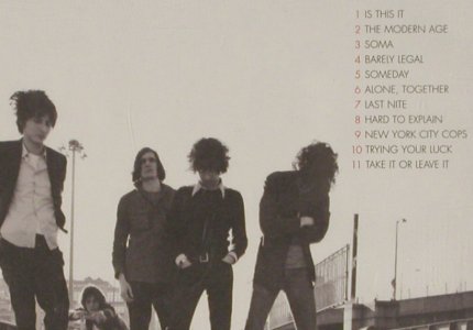 Strokes,The: Is This It, RCA, EU, 2001 Typ: CD Best.-Nr.: 82311 Preis: 7,50 Euro
