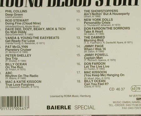 V.A.Young Blood Story: ABC,Fardon,Collins,C.Powell, Baierle(4637), D,  - CD - 82325 - 6,00 Euro