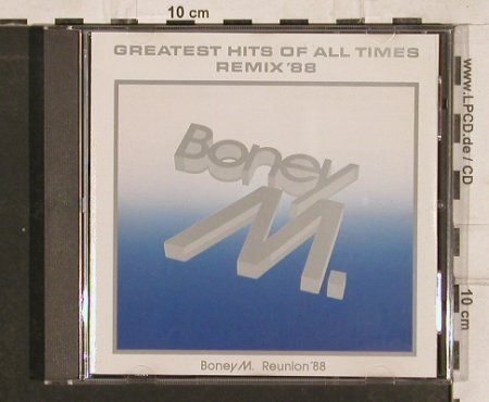 Boney M. Reunion'88: Greatest Hits Remix, Ariola (259 426), D, 1988 Typ: CD Best.-Nr.: 82848 Preis: 6,00 Euro