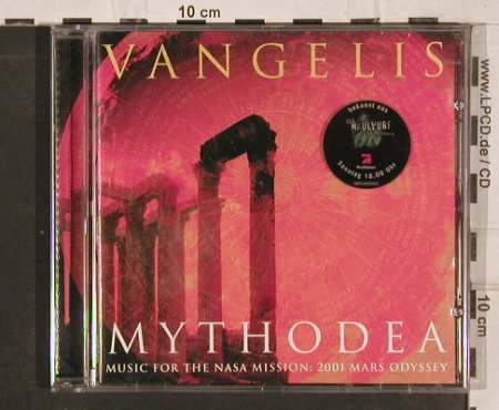 Vangelis: Mythodea, Sony(SK 89191), EU, 01 - CD - 82853 - 5,00 Euro