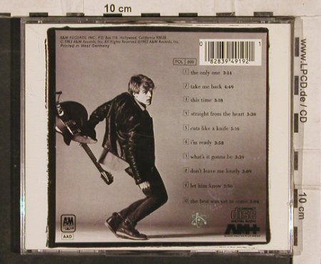 Adams,Bryan: Cuts Like A Knife, AM, D, 1983 Typ: CD Best.-Nr.: 82973 Preis: 5,00 Euro