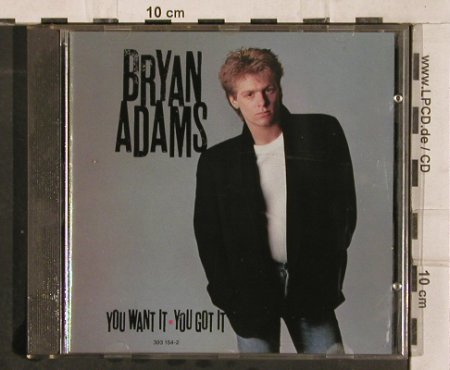 Adams,Bryan: You Want It You Got It, AM, D, 1981 Typ: CD Best.-Nr.: 82978 Preis: 5,00 Euro