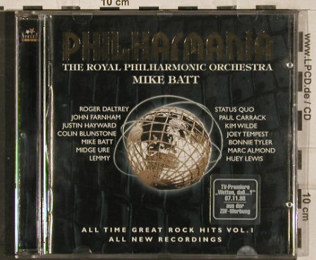 Batt's Philharmania,Mike: Philharmania Vol.1, V.A., Stella(), D, 1998 - CD - 82997 - 6,00 Euro