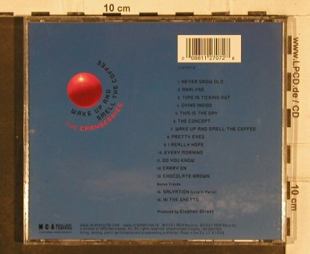Cranberries: Wake Up And Smell The Coffee, MCA, EU, 2001 Typ: CD Best.-Nr.: 83024 Preis: 5,00 Euro