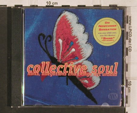 Collective Soul: Hints Allegations&Things(butterfly), Atlantic, D, 1993 Typ: CD Best.-Nr.: 83025 Preis: 7,50 Euro