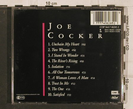 Cocker,Joe: Unchain My Heart, EMI, D, 1987 Typ: CD Best.-Nr.: 83028 Preis: 4,00 Euro