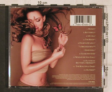 Carey,Mariah: Butterfly, Columbia, A, 1997 Typ: CD Best.-Nr.: 83035 Preis: 5,00 Euro