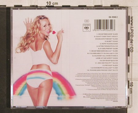 Carey,Mariah: Rainbow, Epic, A, 1999 Typ: CD Best.-Nr.: 83036 Preis: 5,00 Euro