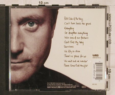 Collins,Phil: Both Sides, WEA, D, 1993 Typ: CD Best.-Nr.: 83043 Preis: 5,00 Euro