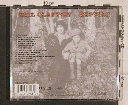 Clapton,Eric: Reptile, Reprise, D, 2001 Typ: CD Best.-Nr.: 83046 Preis: 10,00 Euro