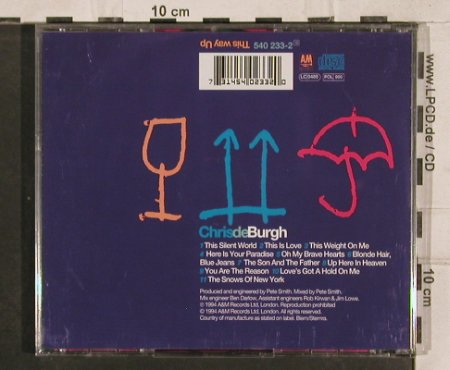 De Burgh,Chris: This Way Up, AM(540 233-2), D, 1994 - CD - 83061 - 5,00 Euro