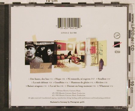 Eicher,Stephan: Carcassonne, Barclay (519 414-2), D, 1993 Typ: CD Best.-Nr.: 83070 Preis: 6,00 Euro